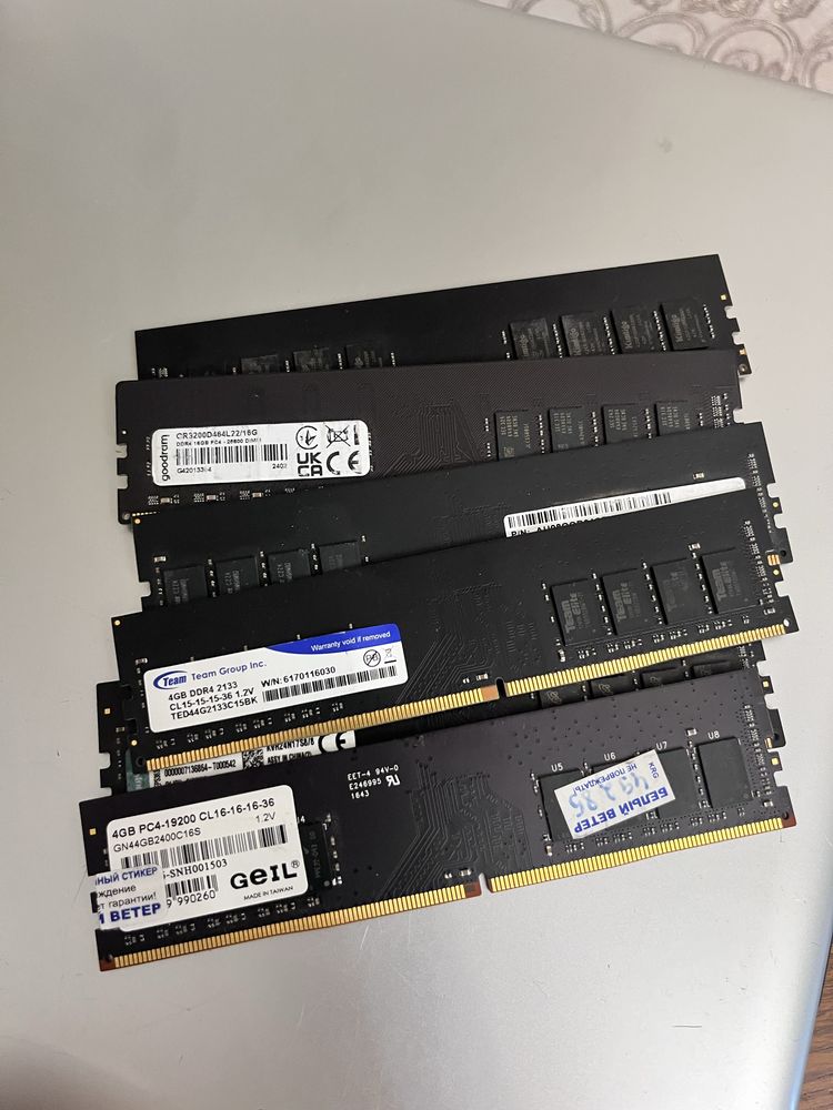 Жесткие диски 1тб, 500гб, hdd, ssd, RAM Озу ddr3 ddr4