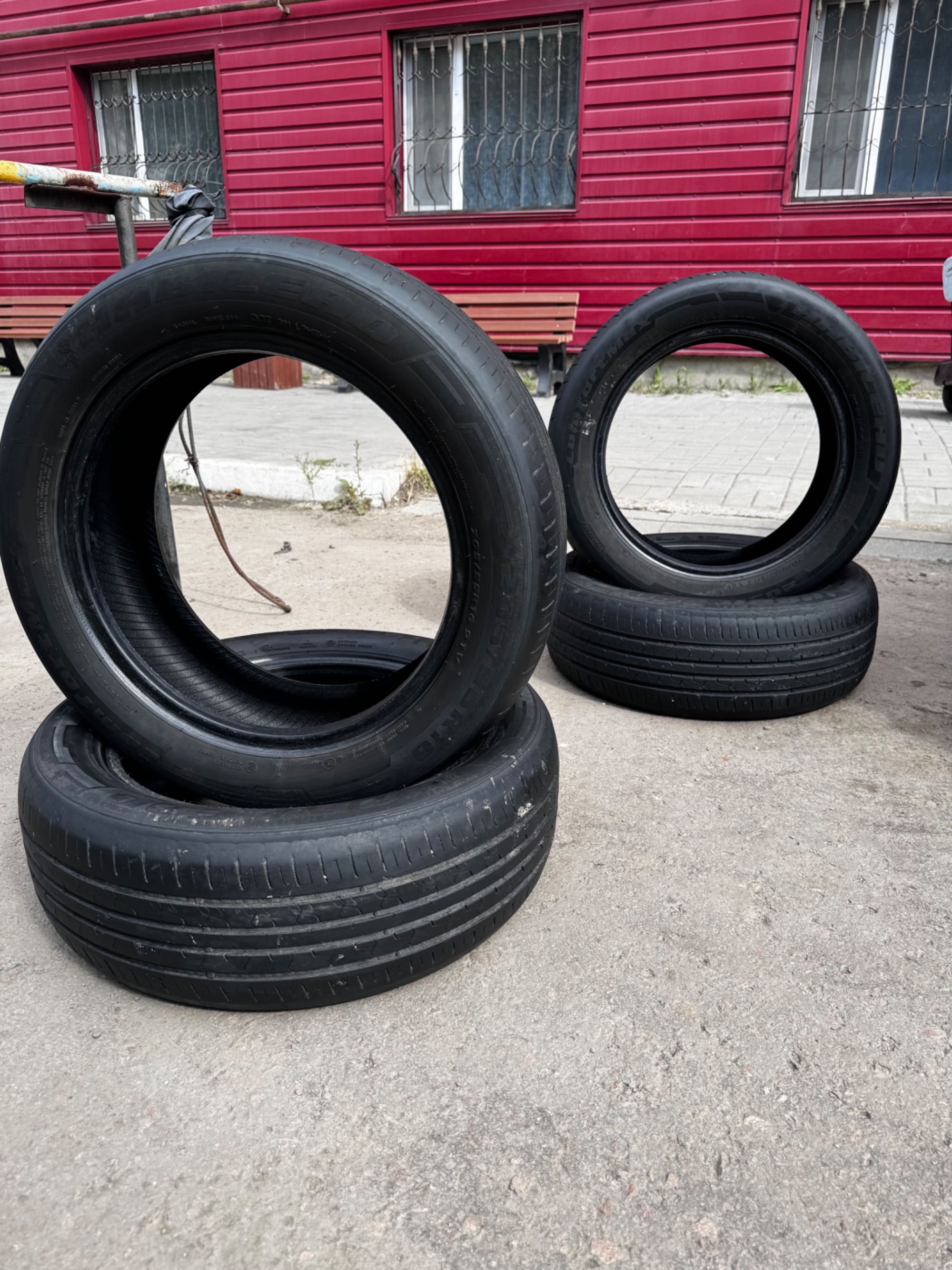 Летние шины на 16