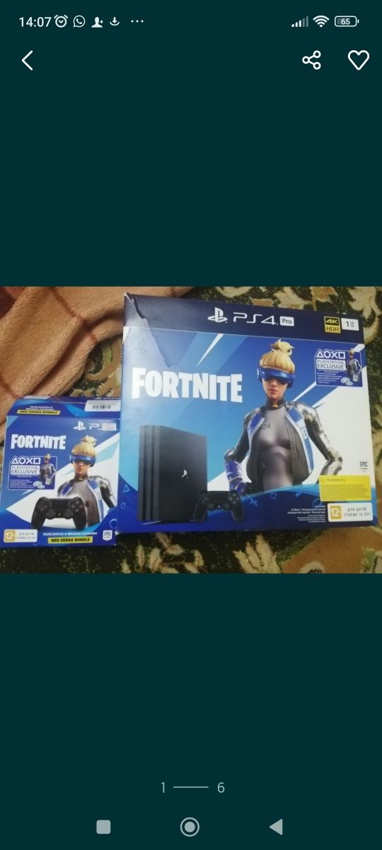 Продам игоровую консоль Sony Play Station 4 Pro 1TB,