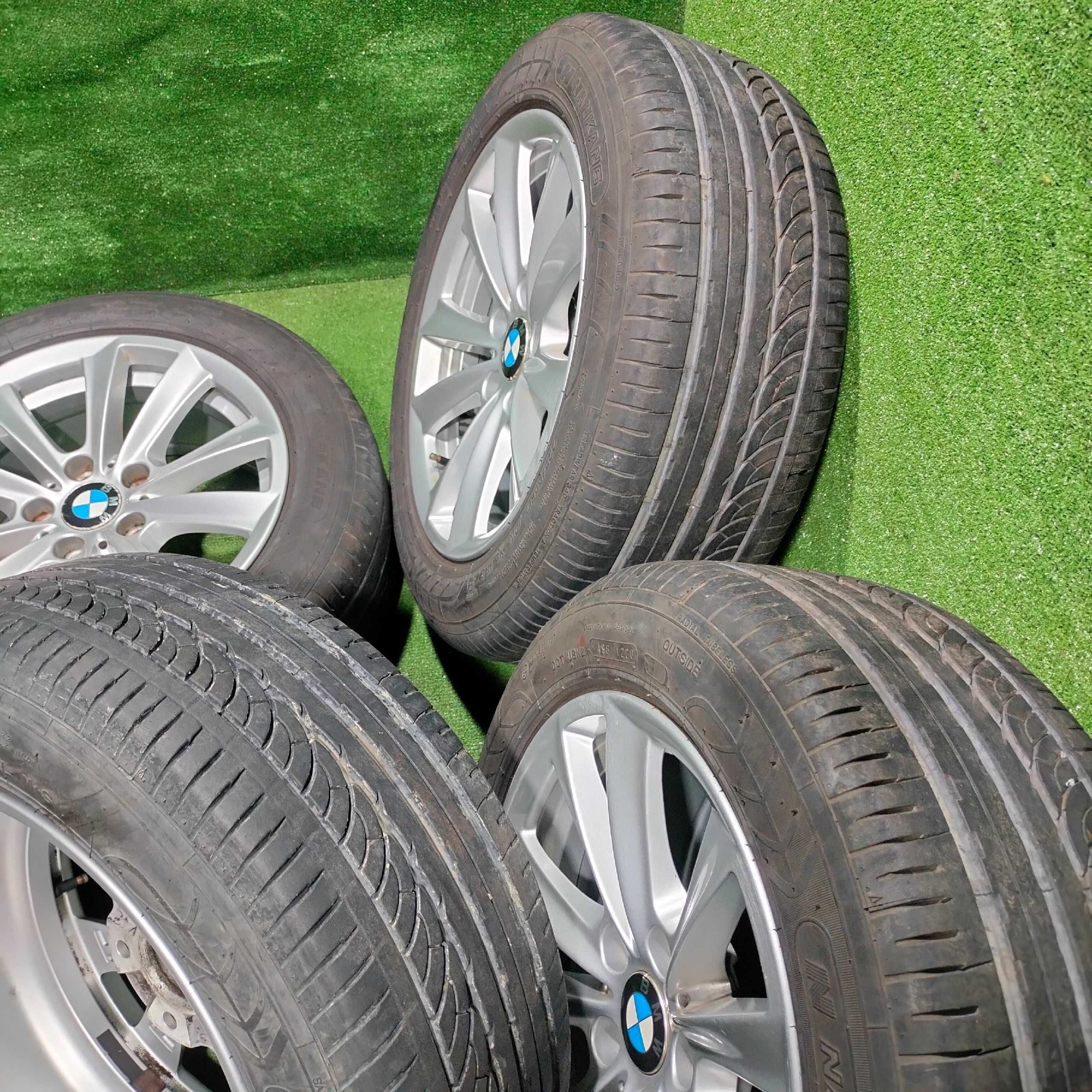 Продам Оригинальные Диск с шинами BMW 236 стиль 225/55R17 Hankang