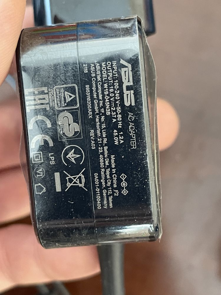 Зарядка зарядное устройство для Asus