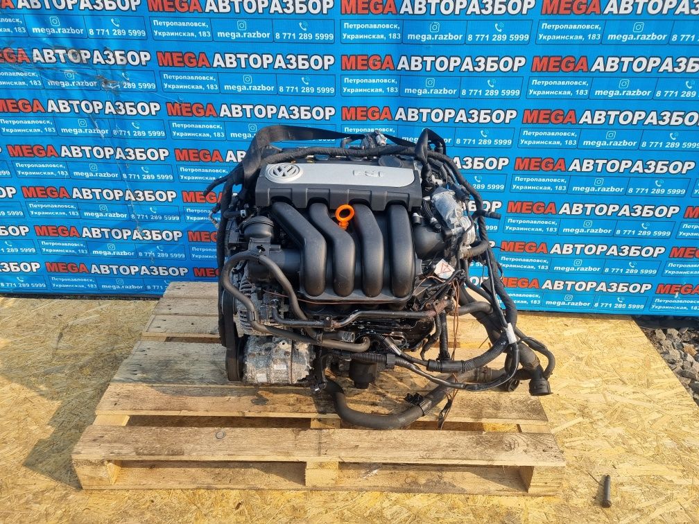 Двигатель BVY на VW passat B6