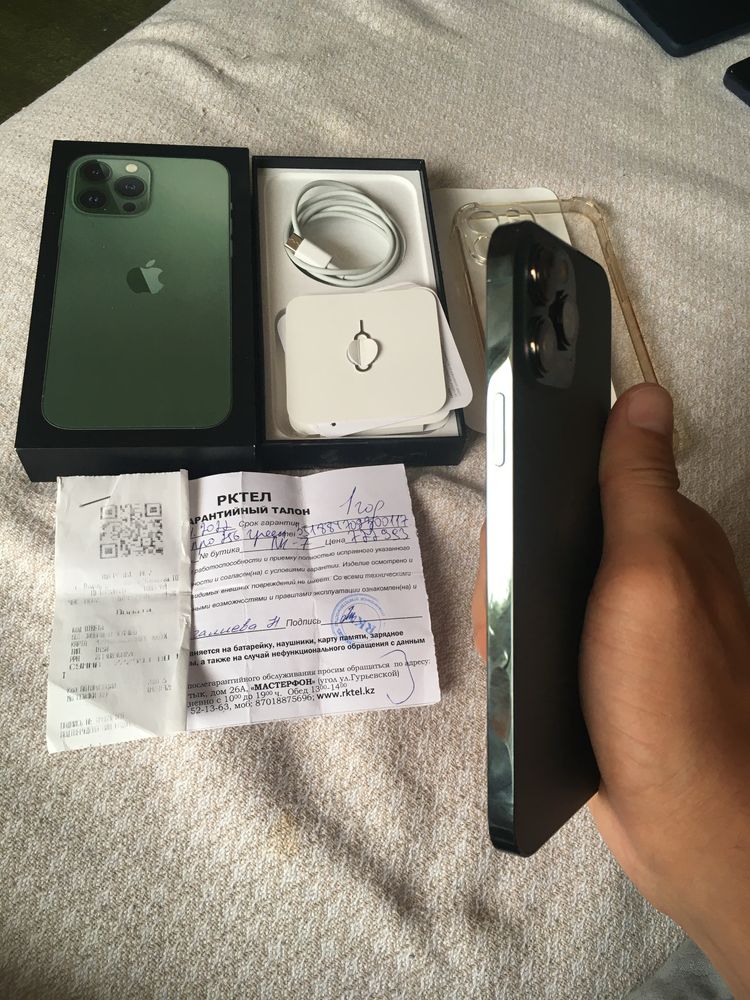 iPhone 13 Pro Max 256гб 5G полный комплект оригнал телефон супер мыкты