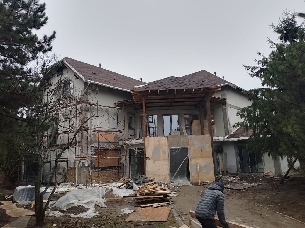 Аренда леса для фасада, опалубка для фундамента