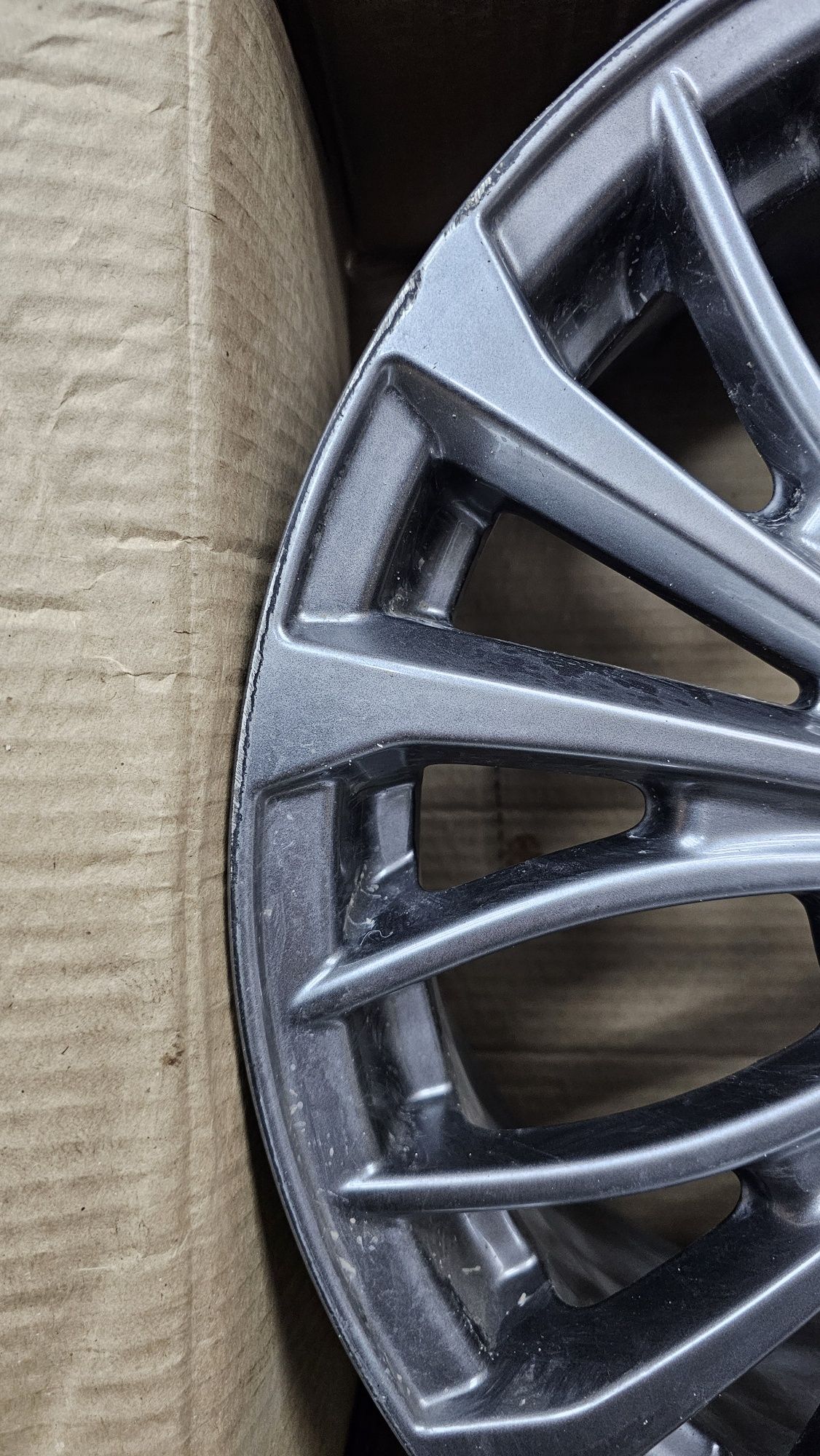 Диск литой КиК Toyota Camry KC873 17x7.5J/5x114.3 D60.1 ET45 дарк плат