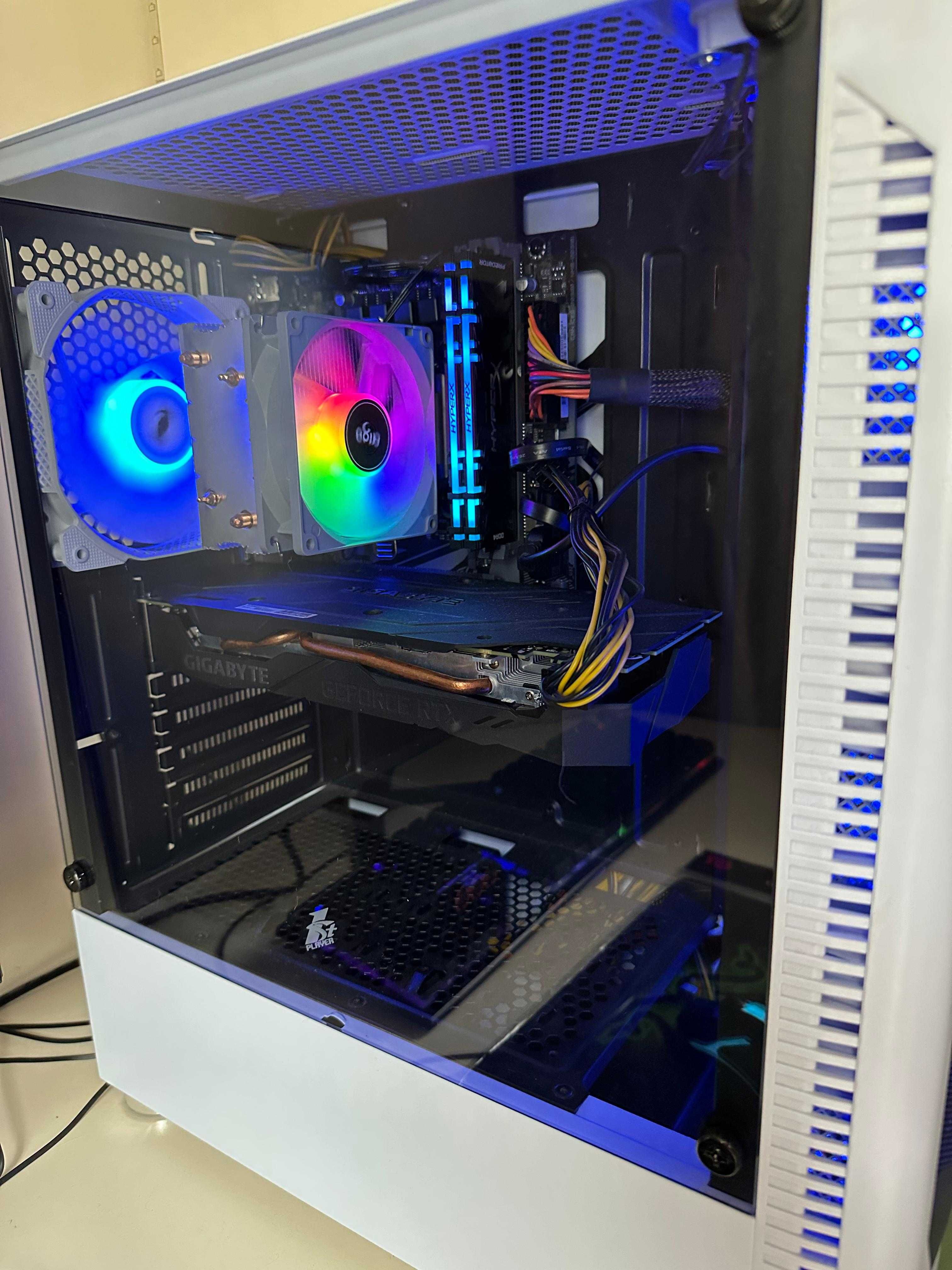 Мощный игровой i5-12400 компьютер 4,4 GHz 12 ядер видеокарта RTX 2060