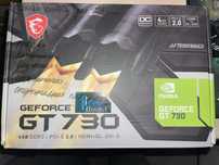 Продам видеокарту GeForse GT 730 4gb ddr3