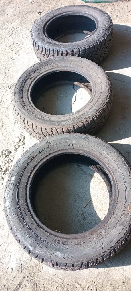 Продам зимние баллоны две расава одна кордиант