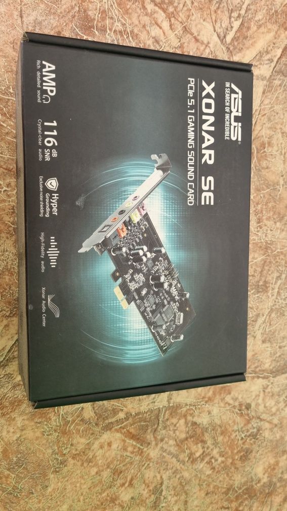 Звуковая карта asus xonar se
