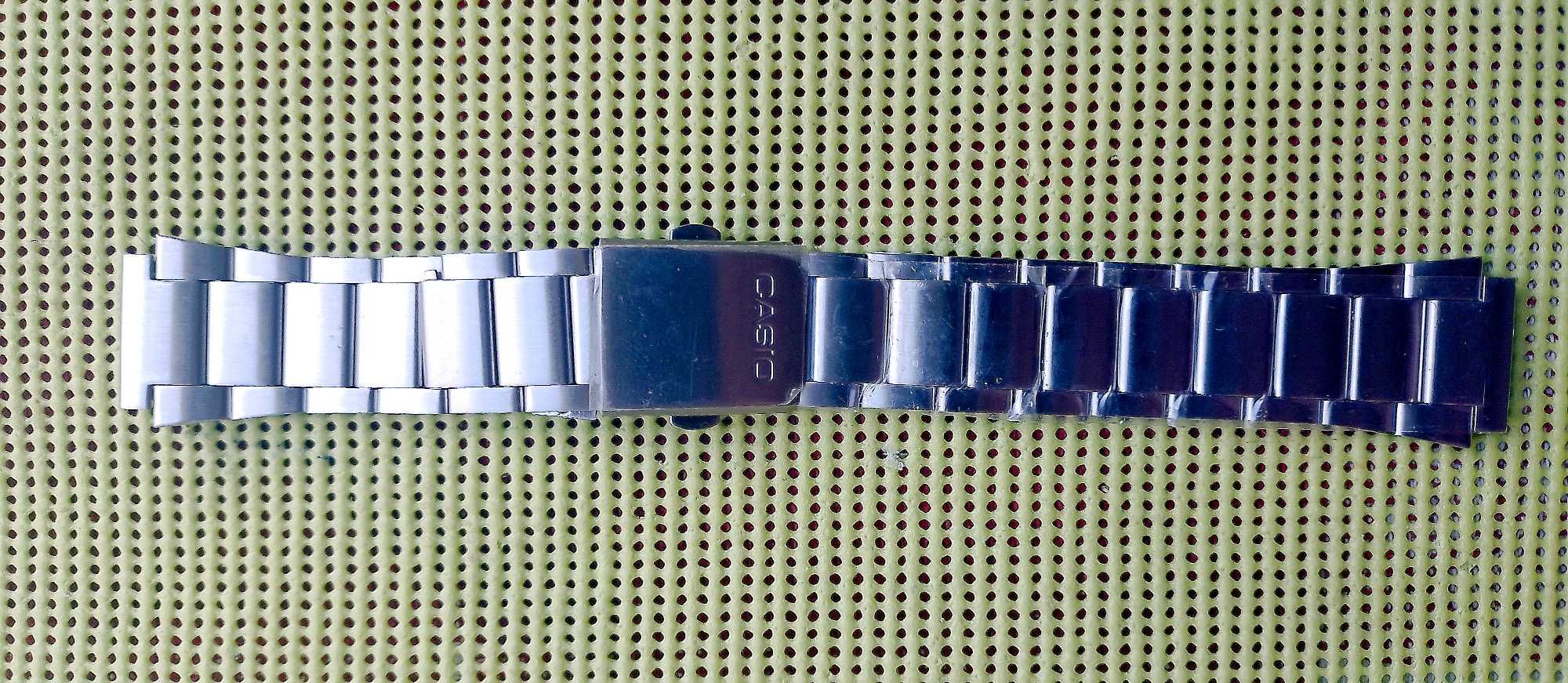 Новый мужской металлический браслет "CASIO"- Оригинал.