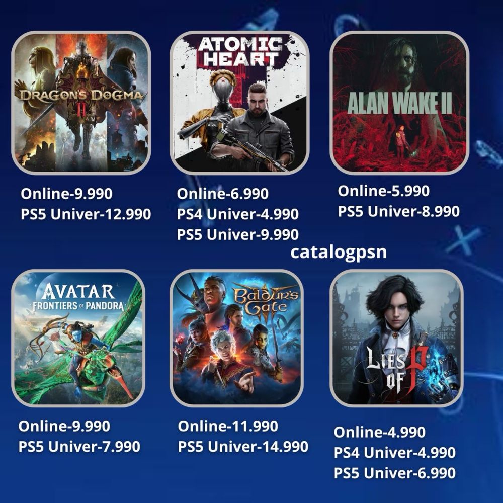 Игры на пс4|пс5, установка ИГР PS4|PS5