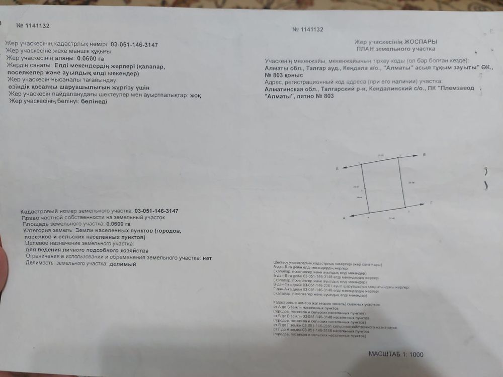 Продам земельный участок
