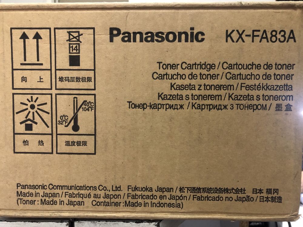 Продам Тонер-картридж Panasonic KX-FA83A