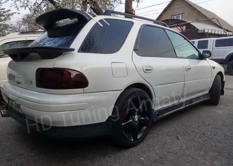 Губа на задний бампер Subaru Impreza GC/GF
