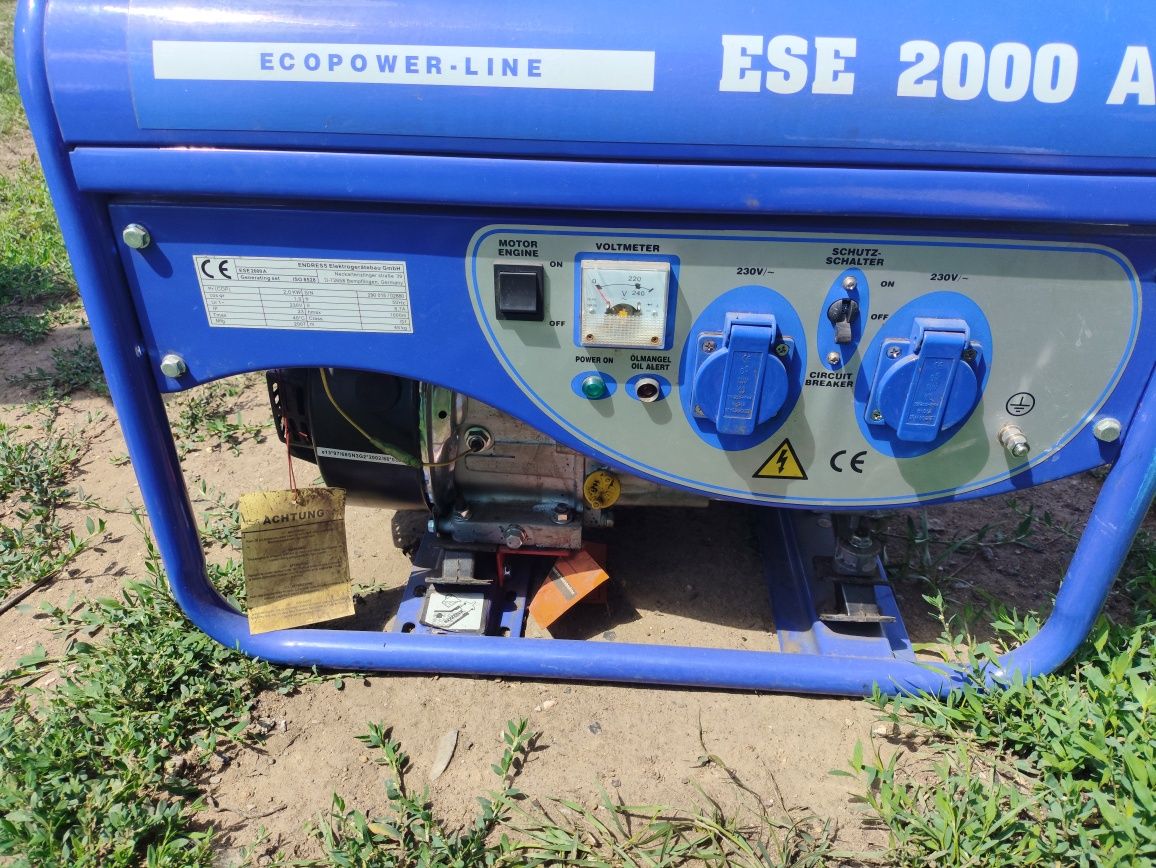 Новый Бензиновый генератор Endress ESE 2000 A