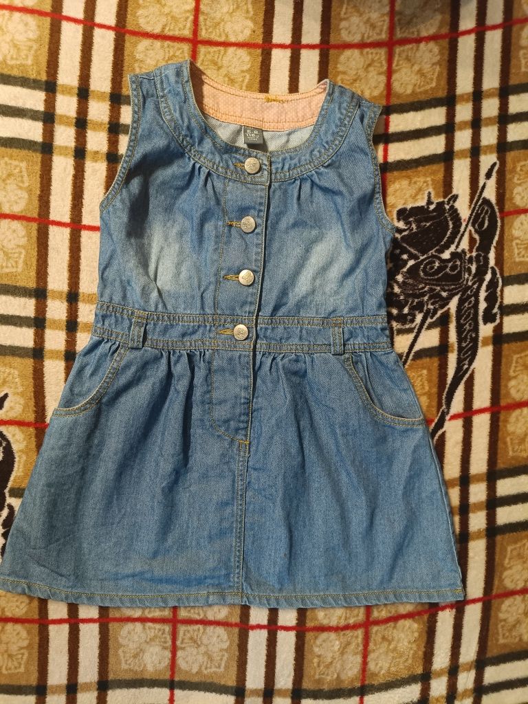 Джинсовый сарафан Zara