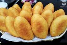 Пирожки с картошки, бауырсақ   с капусты, слоённая тесто яйца,л