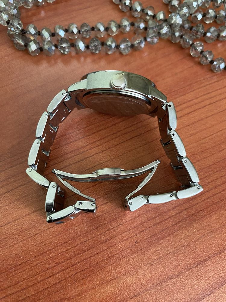Кольцо из серебра, часы