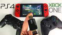 Адаптер N100 Coov 8 Bit do Xbox One PS4 Геймпад на Нинтендо Switch