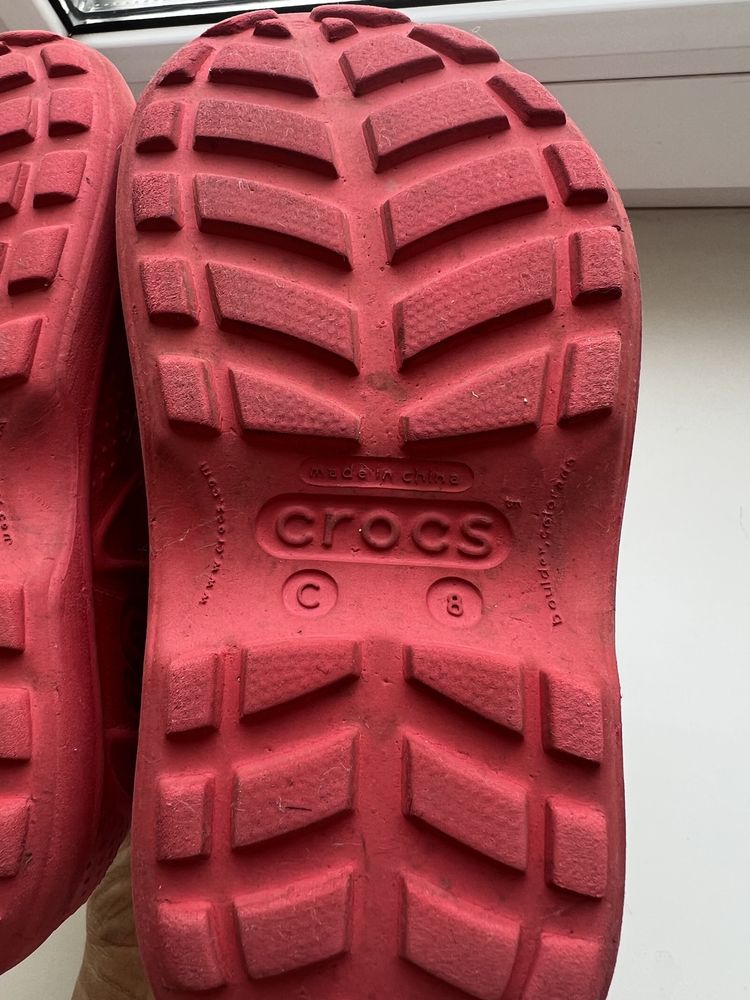 Детские резиновые сапоги Crocs