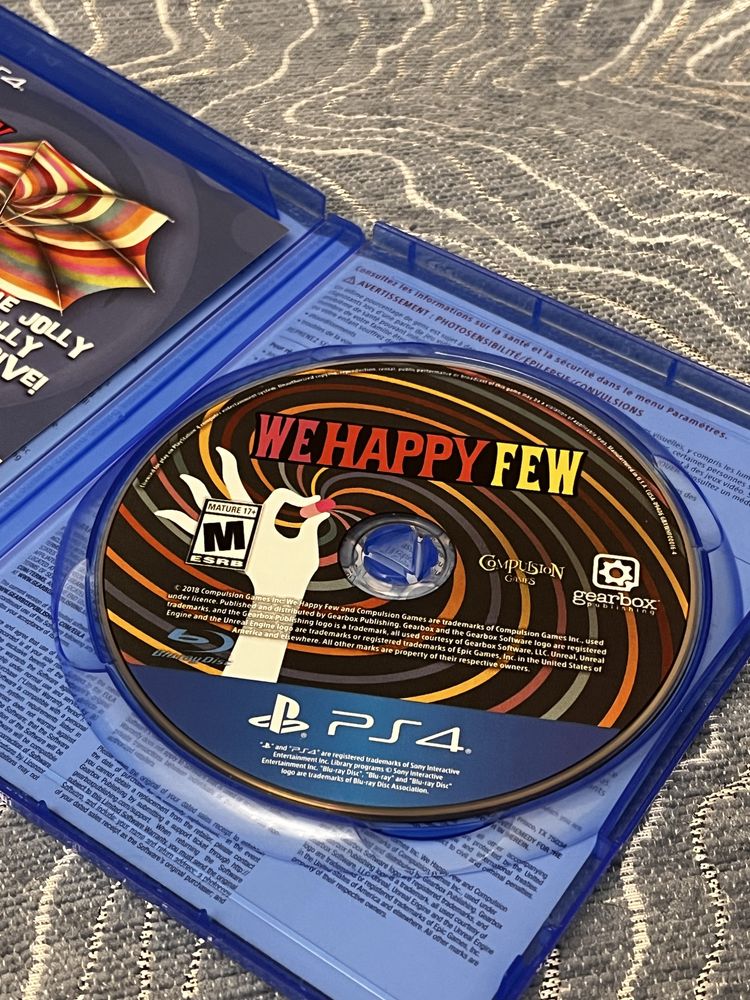 We happy few диск ps4