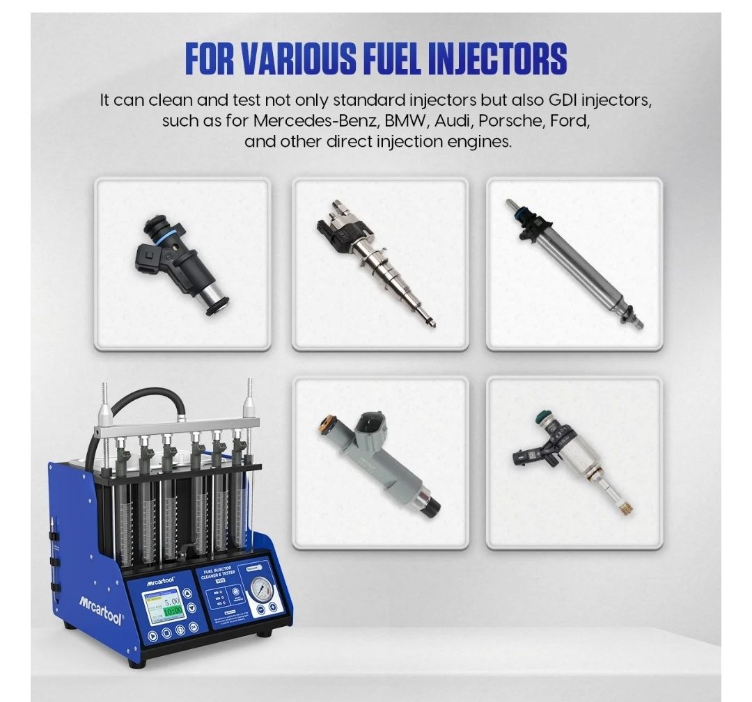 Аппарат для чистки форсунок MRCARTOOL V310 GDI, MPI, Piezo,