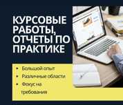 Отчет по практике, курсовая/преддипломная работа