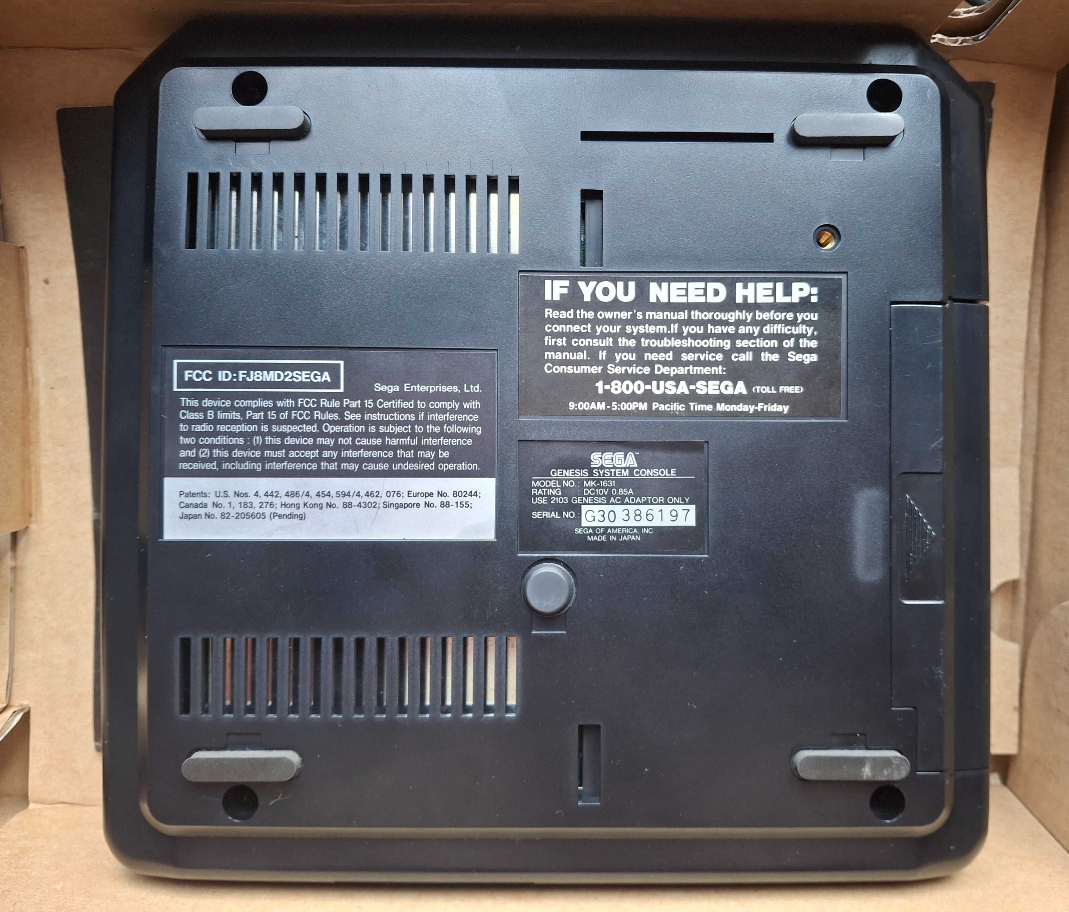 Игровая приставка Sega Genesis 2 Оригинал