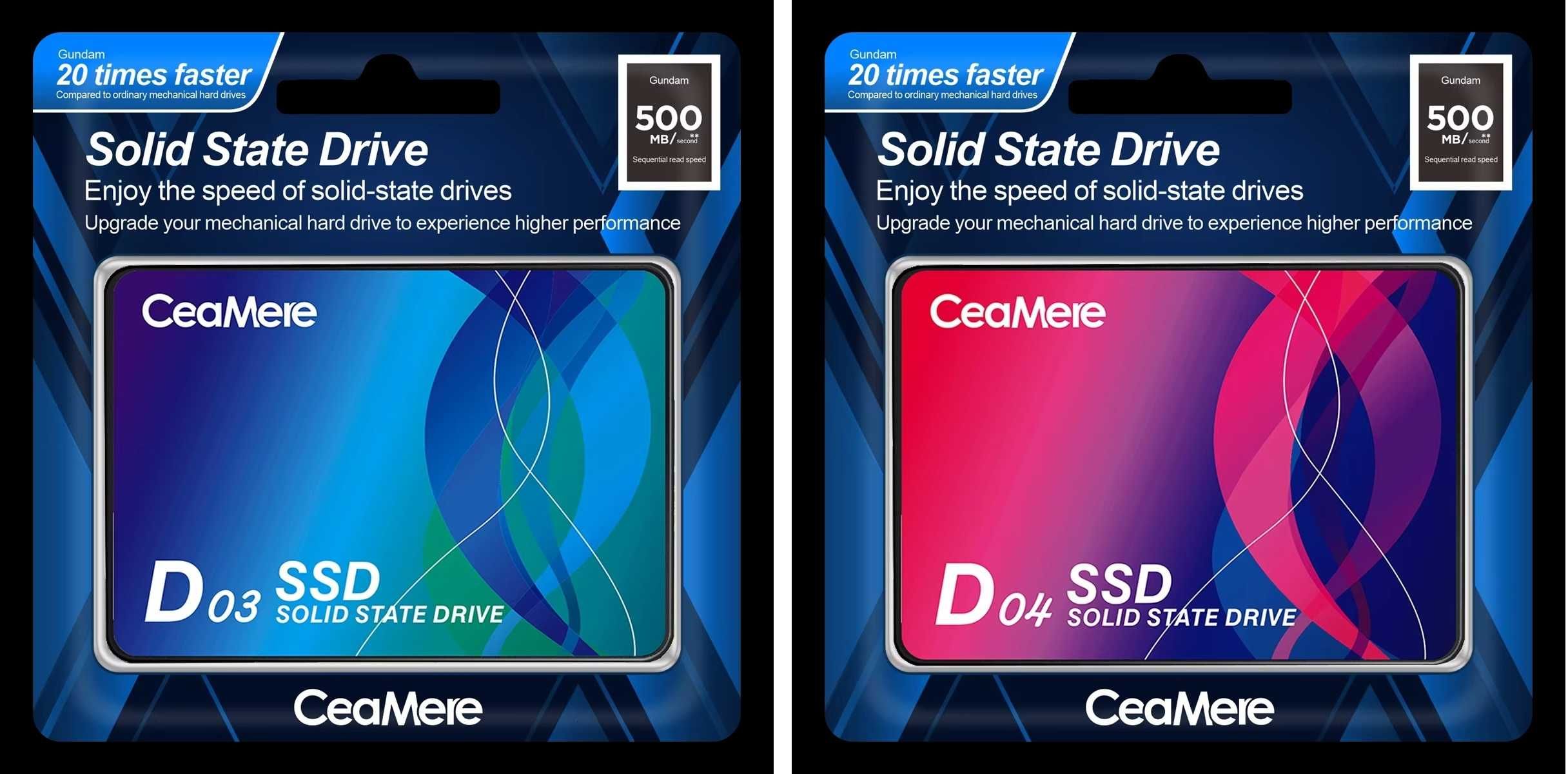 SSD накопитель CeaMere SATA-III-128/256/512 Gb/1 Tb