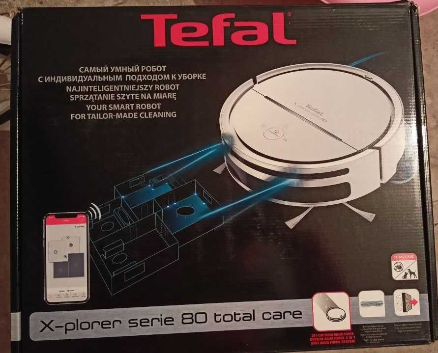 Робот-пылесос Tefal X-plorer serie 80 total care