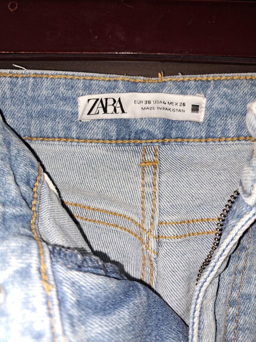 Джинсы ZARA 36 р.