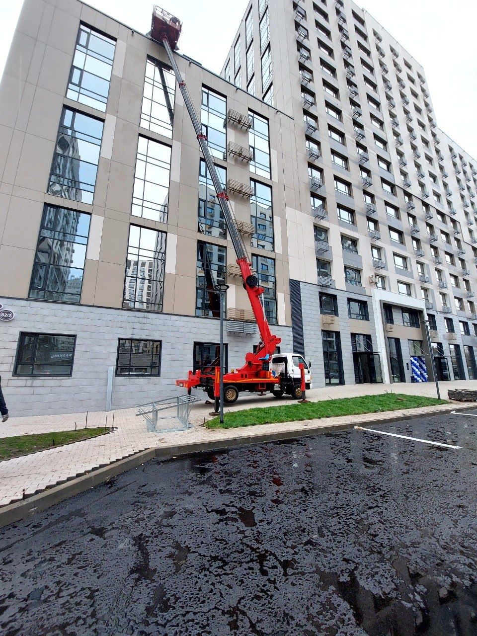 Автовышка, есть НДС для организации!