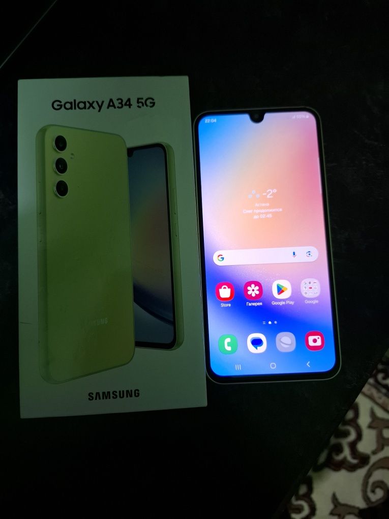 SAMSUNG galaxy А 34 5 G ГБ 128 Почти Новый