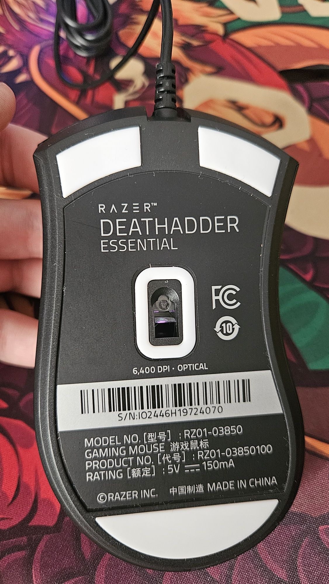 Мышка Razer deathadder essential