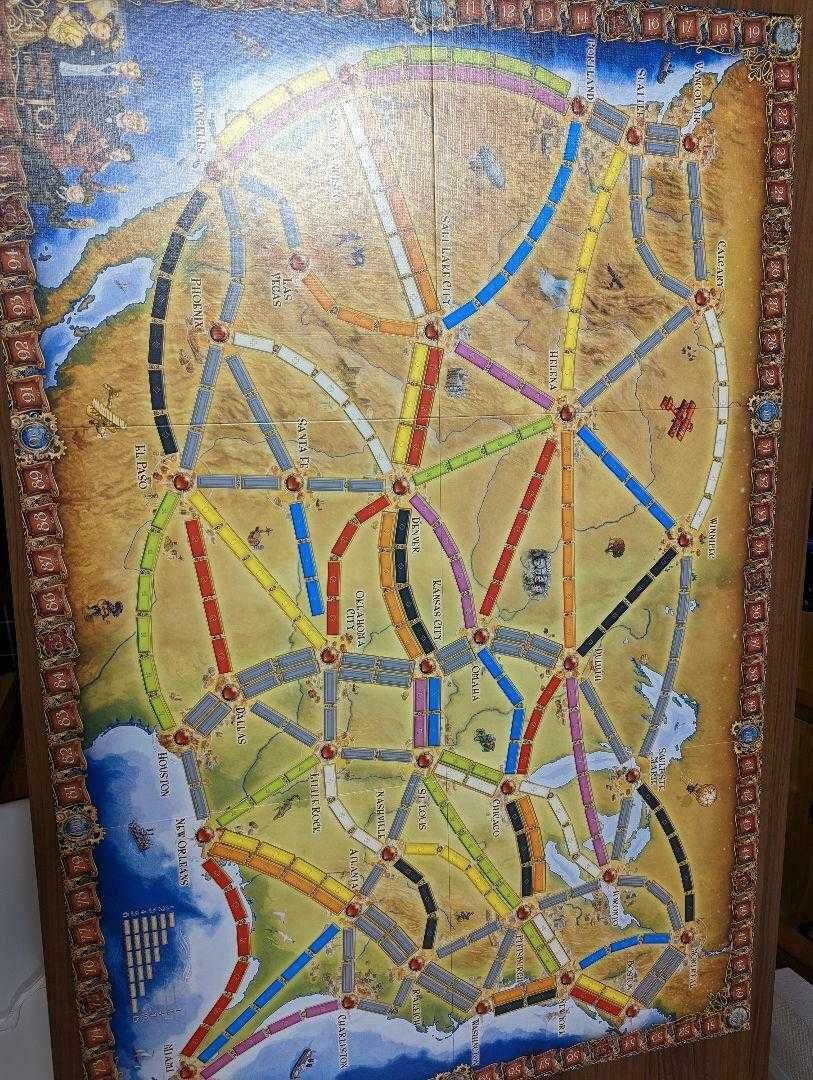 Ticket to Ride: 10th Anniversary edition / 10-е Юбилейное Издание
