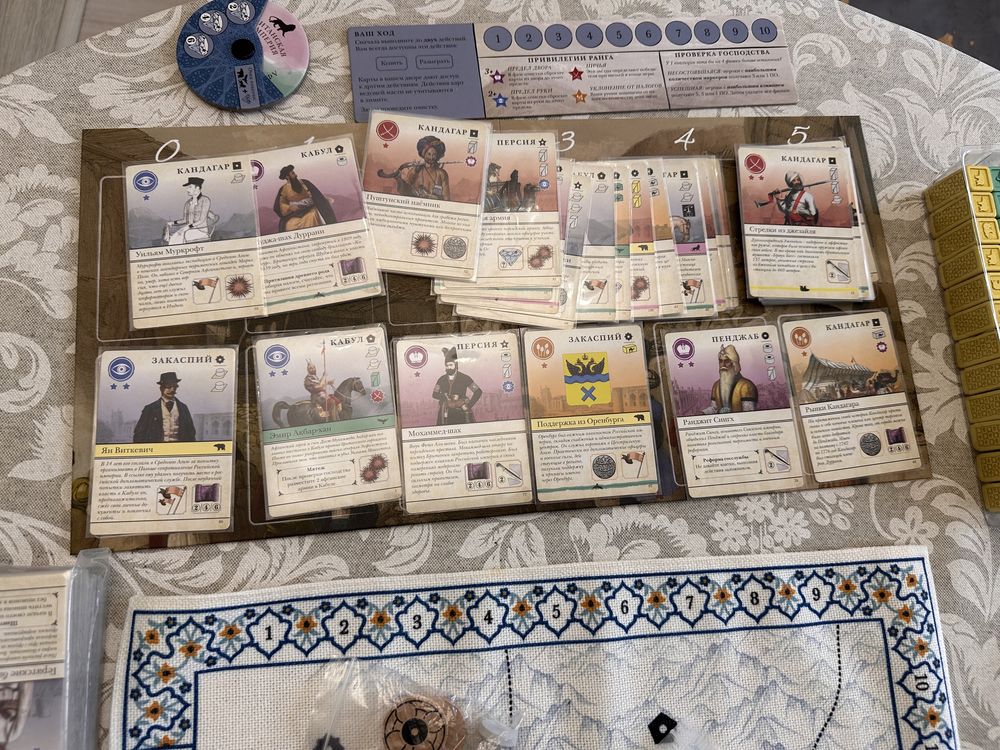 Настольная игра Pax Pamir в отличном состоянии