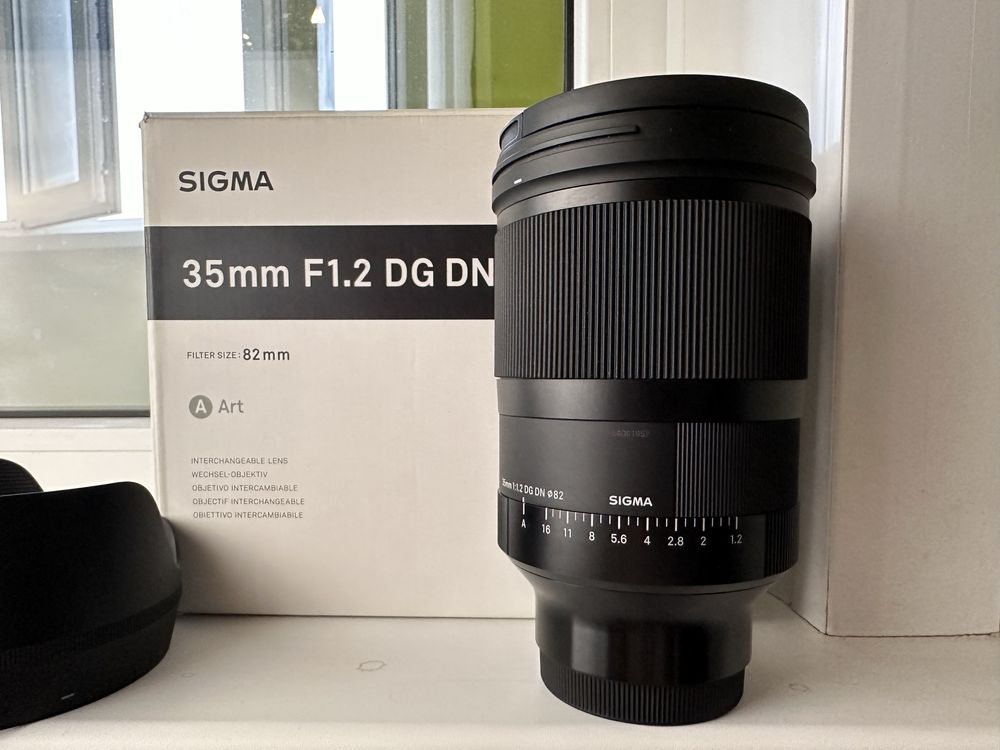 Объектив Sigma 35mm f/1.2 DG DN Art Sony E