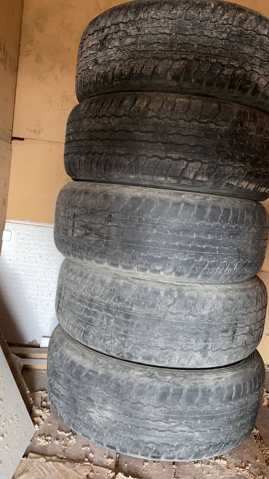 5шт Шин DUNLOP AT22 на TOYOTA PRADO 265/60/18