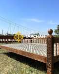 Тапшан Беседка Тапчан для дома Топчан со столиком из массива  57Г