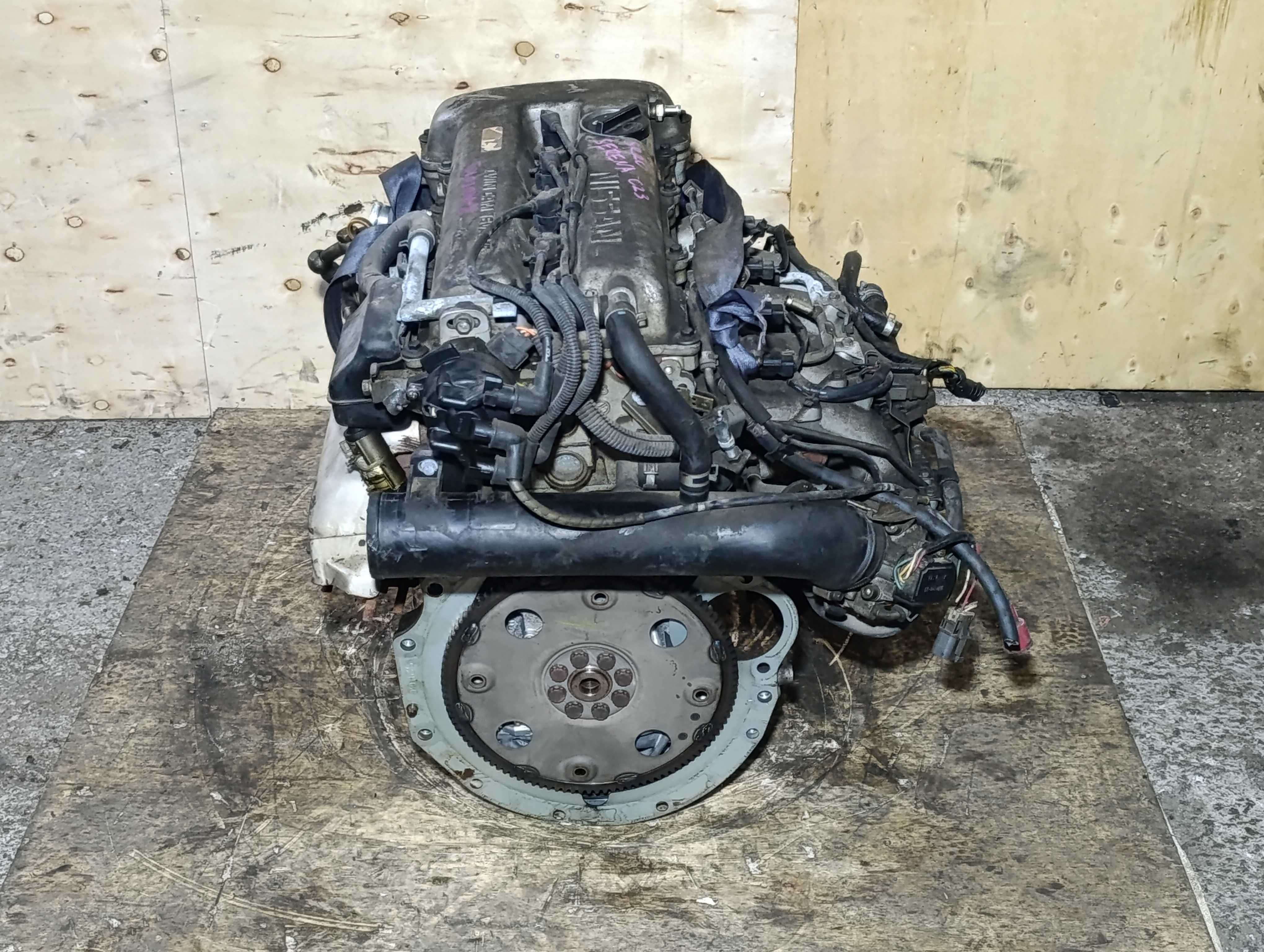 Двигатель продольный SR20 SR20de 2.0 Nissan Serena C23 RWD