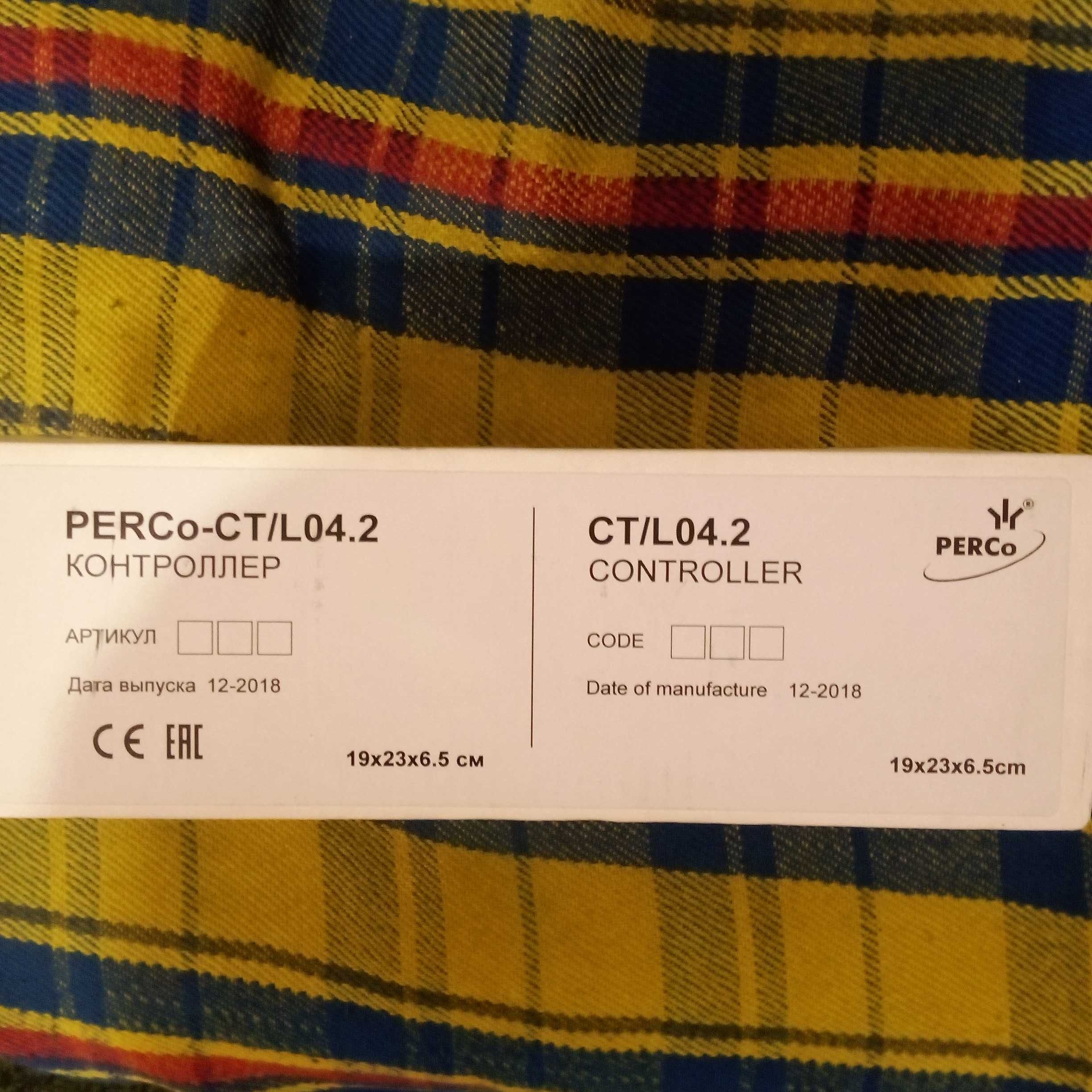 PERCO-CT/L04/2 контроллер новый