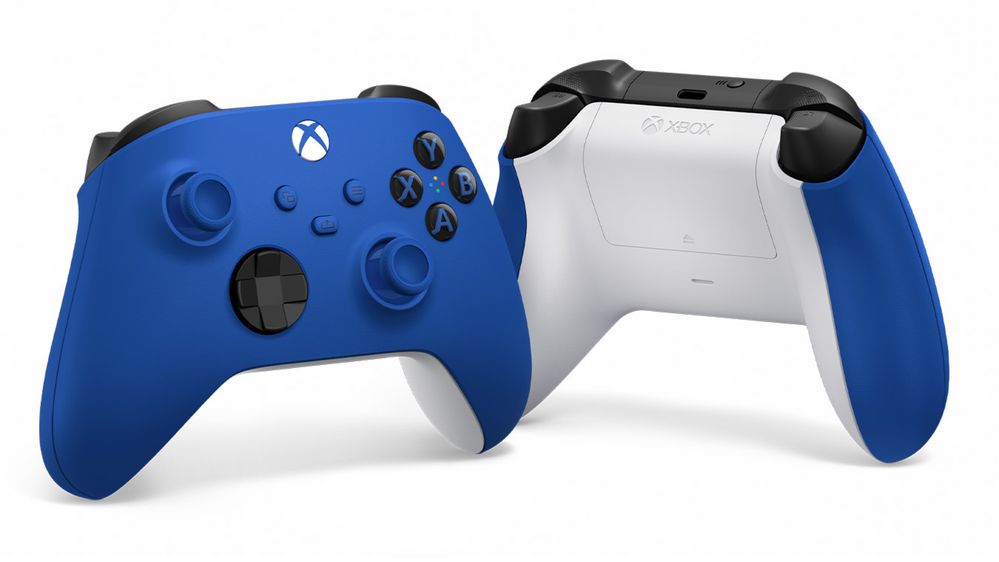 Новый! Джойстик Xbox Series S/X Controller Shock Blue / Геймпад