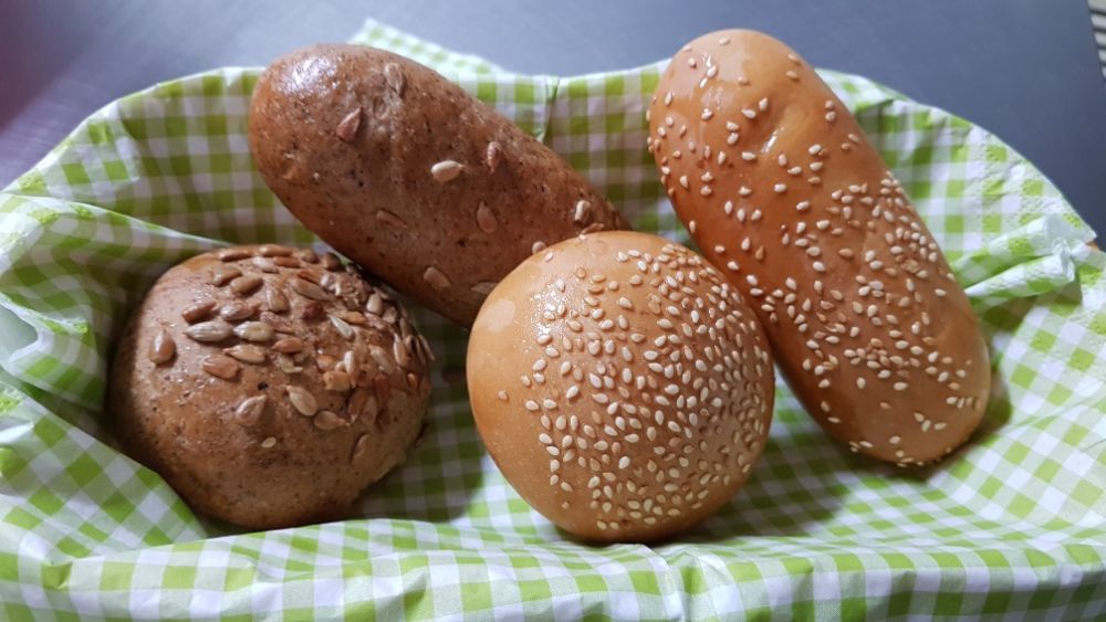 Булочки для сэндвичей и гамбургеров, батоны для донера
