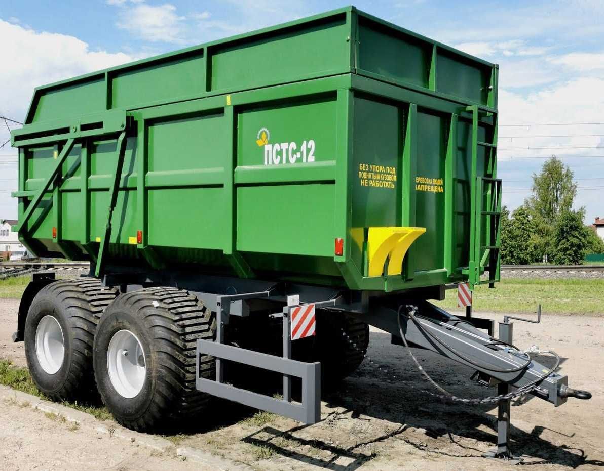 Прицеп тракторный самосвальный ПСТС-12 (12 тонн / 20 куб.м)