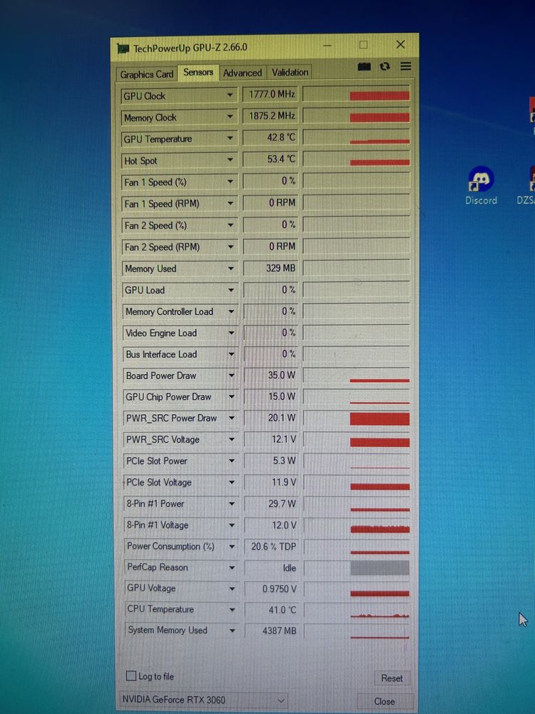 Видеокарта RTX 3060