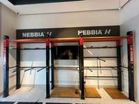 Стеллаж рейл для одежды металлический
