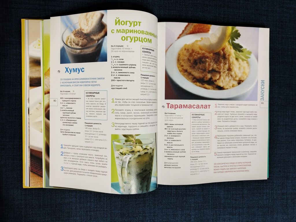 Книги по кулинарии.