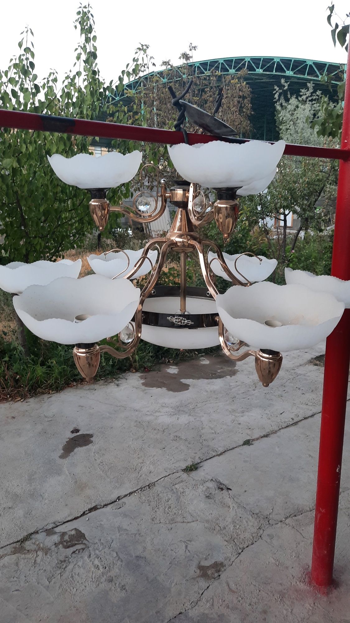 Люстры хрустальная