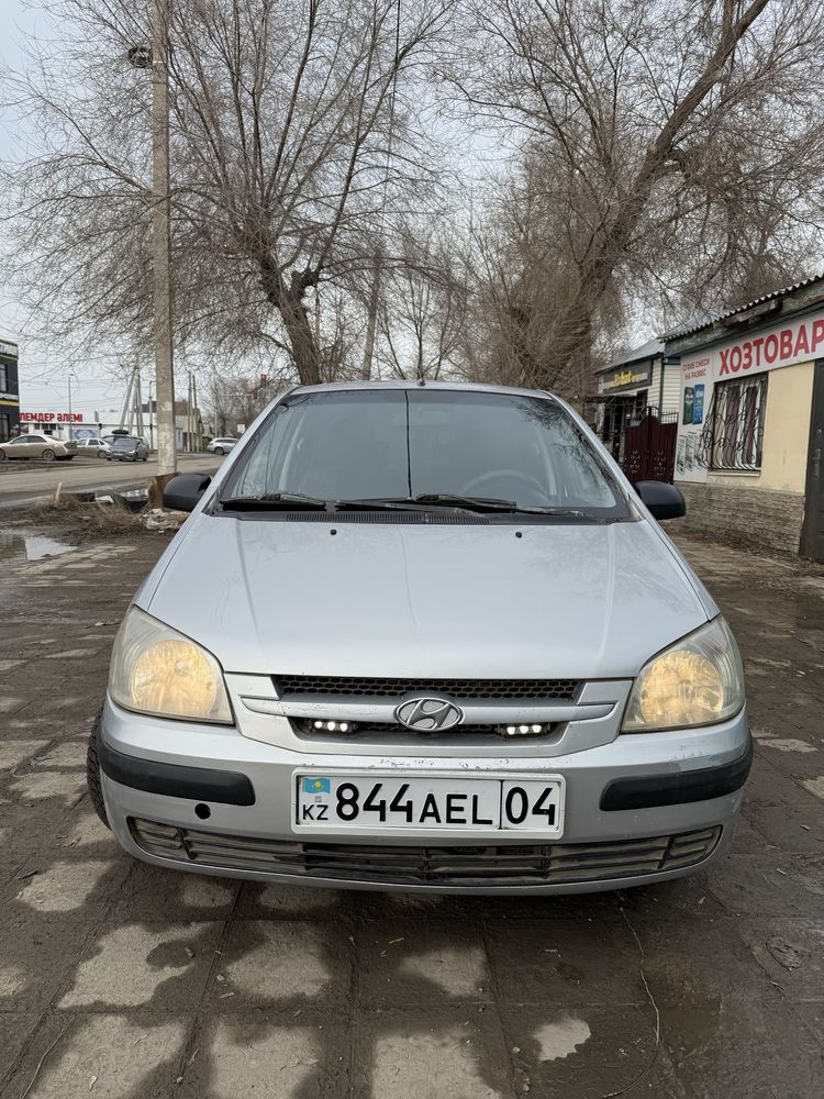 Хюндай Getz 2005г. Серебристый цвет