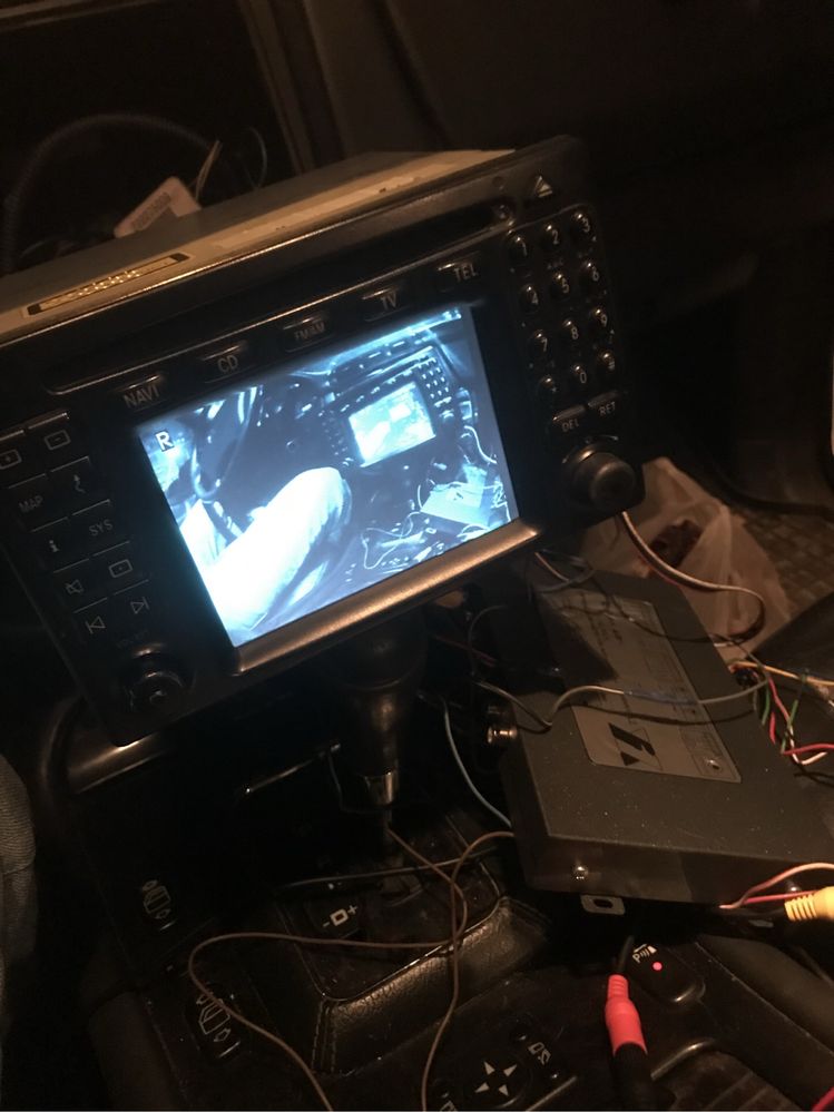 Камера заднего вида в родной COMAND Мерседеса (+Bluetooth)